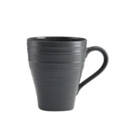 MIKASA Swirl Graphite Square 16 Piece Dinnerware Set, Service For 4 -Mikasa swirl graphite square 16 piece dinnerware set service for 4 5138520 6