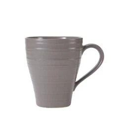 MIKASA Swirl Mocha Square 4 Piece Place Setting -Mikasa swirl mocha square 4 piece place setting 5163537 6