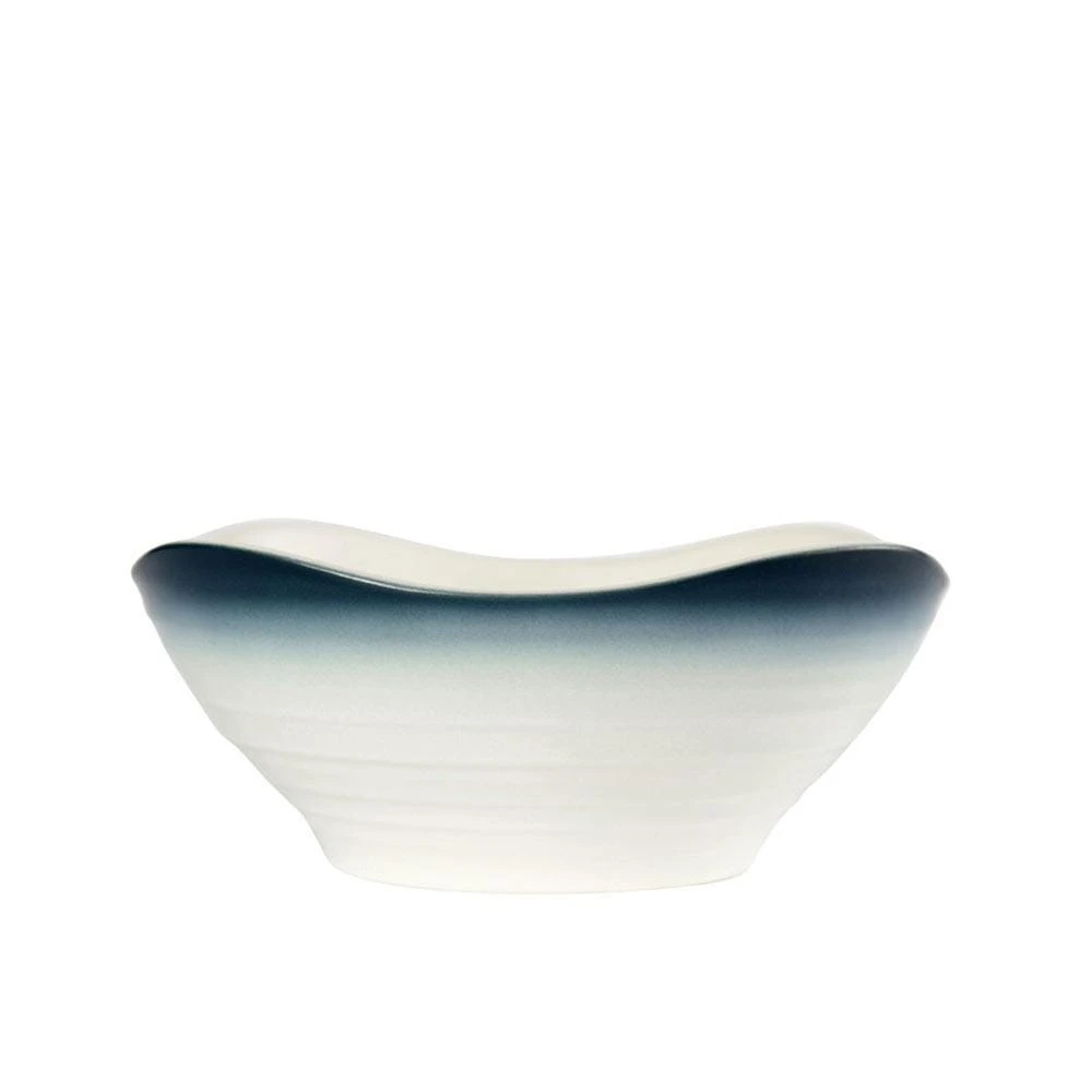 MIKASA Swirl Ombre Blue Square 16 Piece Dinnerware Set, Service For 4 6 MIKASA Swirl Ombre Blue Square 16 Piece Dinnerware Set, Service For 4 - Image 6