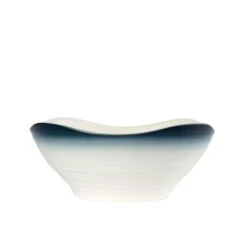 MIKASA Swirl Ombre Blue Square 4 Piece Place Setting -Mikasa swirl ombre blue square 4 piece place setting 5234552 5