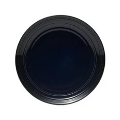 MIKASA Swirl Black Coupe With Cobalt Ombre Accent 16 Piece Dinnerware Set, Service For 4 -Mikasa swirl ombre cobalt coupe 16 piece dinnerware set service for 4 5264484 4