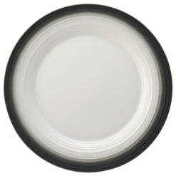 MIKASA Swirl Ombre Graphite Round Platter
