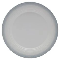 MIKASA Swirl Ombre Grey Round Platter