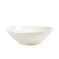 MIKASA Swirl White Individual Pasta Bowl