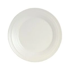 MIKASA Swirl White Salad Plate
