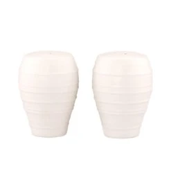 MIKASA Swirl White Salt And Pepper Set