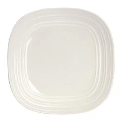 MIKASA Swirl White Square 4 Piece Place Setting -Mikasa swirl white square 4 piece place setting 5056889 3