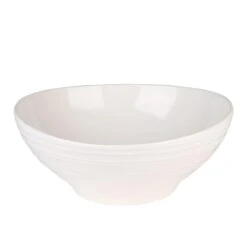 MIKASA Swirl White Vegetable Bowl