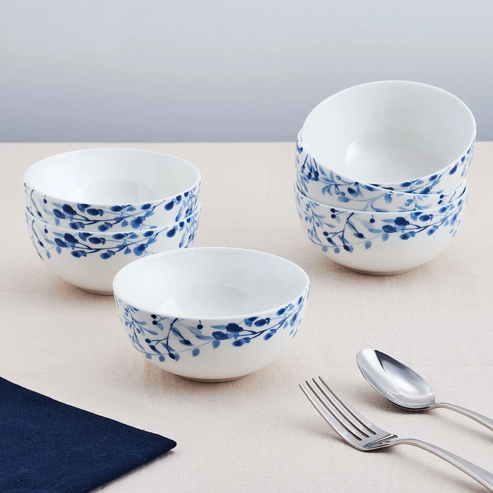 MIKASA Taryn Set Of 6 Fruit Bowls 2 MIKASA Taryn Set Of 6 Fruit Bowls - Image 2