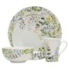 MIKASA Tivoli Garden 16 Piece Dinnerware Set, Service For 4