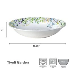 MIKASA Tivoli Garden Serving Bowl, 10.25 Inch -Mikasa tivoli garden serving bowl 10 25 inch 5285622 3