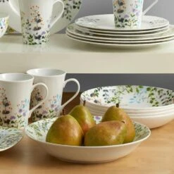 MIKASA Tivoli Garden Serving Bowl, 10.25 Inch -Mikasa tivoli garden serving bowl 10 25 inch 5285622 5