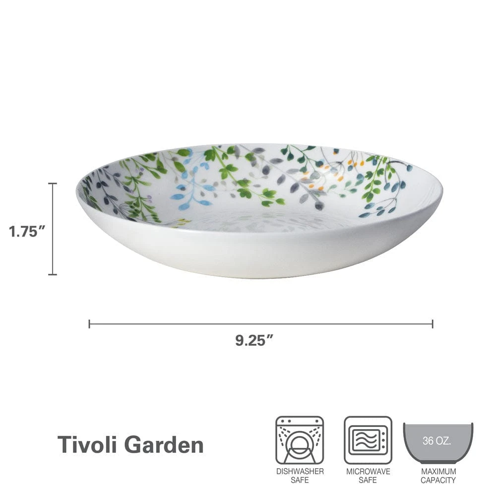 MIKASA Tivoli Garden Set Of 4 Pasta Bowls 6 MIKASA Tivoli Garden Set Of 4 Pasta Bowls - Image 6