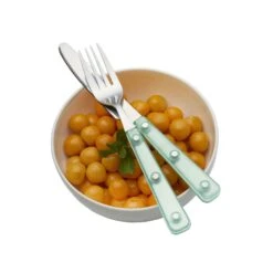 MIKASA Translucent Green 20 Piece Flatware Set, Service For 4 -Mikasa translucent green 20 piece flatware set service for 4 5280586 3