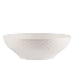 MIKASA Trellis White Vegetable Serve Bowl