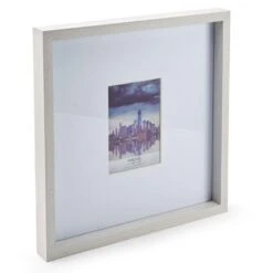MIKASA White 15 X 15 Gallery Square Frame, Matted To 5 X 7 7 MIKASA White 15 X 15 Gallery Square Frame, Matted To 5 X 7 -Mikasa white matted gallery square frame 5 x 7 5225597 4