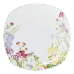 MIKASA Wildflower Garden Square Dinner Plate