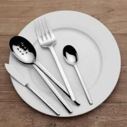 MIKASA Zena 45 Piece Flatware Set, Service For 8 -Mikasa zena 45 piece flatware set service for 8 5246697 3