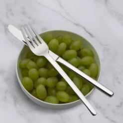 MIKASA Zena 45 Piece Flatware Set, Service For 8 -Mikasa zena 45 piece flatware set service for 8 5246697 6